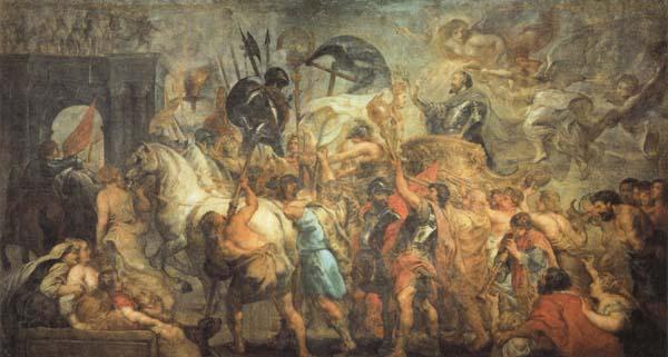 Peter Paul Rubens The Triumphal Entrance of Henry IV into Paris
